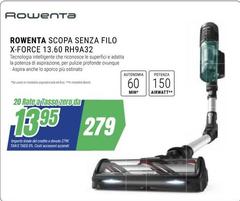 Rowenta - Scopa Senza Filo X-Force 13.60 RH9A32