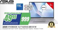 Asus - Vivobook 16 F1605va-mb18lw