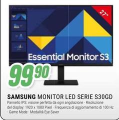 Samsung - Monitor Led Serie S30GD