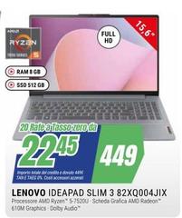 Lenovo - Ideapad Slim 3,9CA, 4MOD, TV, TV 4K Ultra HD 75