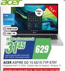 Acer - Aspire Go 15 Agile-71P-570Y