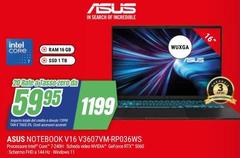 Asus - Notebook V16 V3607VM-RP036WS