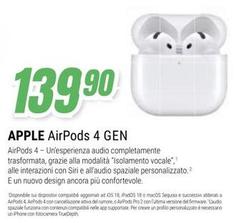 Apple - Airpods 4 Gen