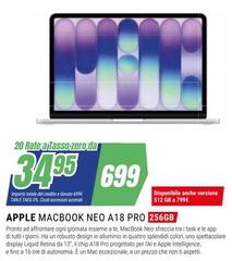 Apple - Macbook Neo A18 Pro 256GB Titanio Blu
