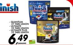 Finish - Quantum 27 Tabs Lemon Ultimate 25 Tabs Lemon Ultimate Plus 22 Tabs Lemon