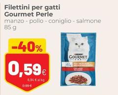 Gourmet Purina - Filettini Per Gatti Perle