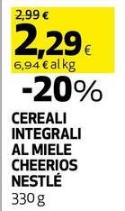 Nestlè - Cereali Integrali Al Miele Cheerios
