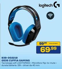 Logitech - G535 Cuffia Gaming