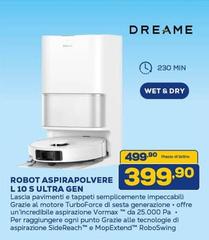 Dreame - Robot Aspirapolvere L 10 S Ultra Gen