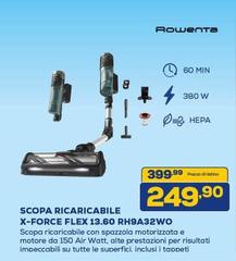 Rowenta - Scopa Ricaricabile X-Force Flex 13.60 RH9A32WO
