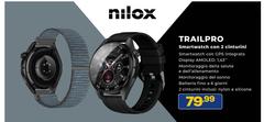 Nilox - Smartwatch Con 2 Cinturini