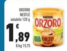 Nestlè - Orzoro
