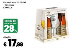 Birra Stili Assortiti + Bicchiere