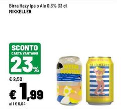 Birra Hazy Ipa O Ale 0.3%