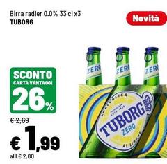 Tuborg - Birra Radler 0,0%