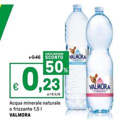 Valmora - Acqua Minerale Naturale O Frizzante