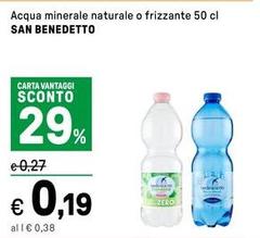 San Benedetto - Acqua Minerale Naturale O Frizzante