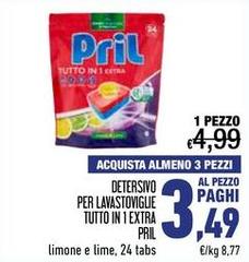 Pril - Detersivo Per Lavastoviglie Tutto In 1 Extra