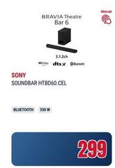 Sony - Soundbar HTBD60.Cel