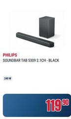 Philips - Soundbar Tab 5309 2.1CH-BLACK