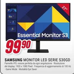 Samsung - Monitor S3 Essonigal Monitor