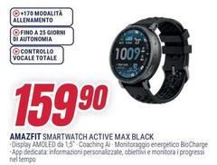 Amazfit - Smartwatch Active Max Black