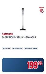 Samsung - Scope Ricaricabili Vs15a60agr5