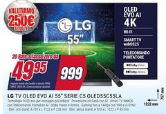 LG - Tv Oled Evo Ai 55