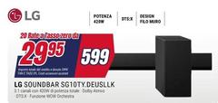 LG - Soundbar SG10TY.DEUSLLK