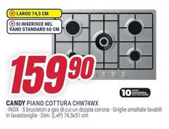 Candy - Piano Cottura CHW74WX