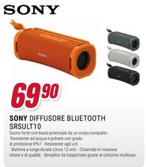 Sony - Diffusore Bluetooth SRSULT10