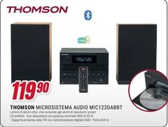 Thomson - Micro Sistema Audio MIC123DABBT