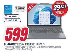Lenovo - Notebook IPS3 IPS3 15IRH10 I5