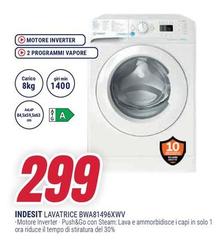 Indesit - Lavatrice BWA81496XWV