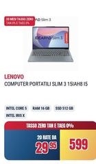 Lenovo - Computer Portatil Slim 3 15iah8 I5