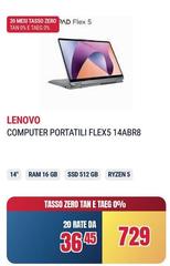 Lenovo - Computer Portatili Flex5 14abr8
