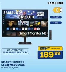 Samsung - Smart Monitor Ls32fm500euxe