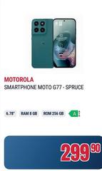 Motorola - Smartphone Moto G77-spruce