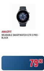 Amazfit - Wearable Smartwatch Gtr 3 Pro Black