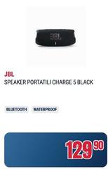 Jbl - Speaker Portatili Charge 5 Black