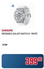 Samsung - Galaxy Watch 8 - White