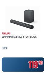 Philips - Soundbar Tab 5309 2.1ch-black