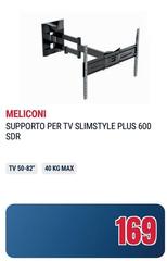 Meliconi - Supporto Per Tv Slimstyle Plus 600 SDR