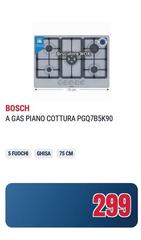 Bosch - A Gas Piano Cottura Pgq7b5k90