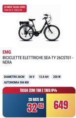 Ezviz - EMG Bicilette Elite Elite 26CST01 - Nera