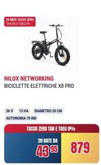 Nilox - Biciclette Elettriche X8 Pro