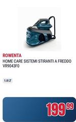 Rowenta - Home Care Sistemi Stiranti A Freddo Vr9043fo