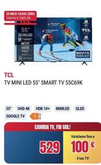 TCL - Tv Mini Led 55