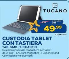 Tucano - Custodia Tablet Con Tastiera
