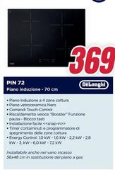 Control - Piano Induzione - 70 Cm